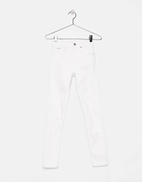 Skinny mid-rise trousers - Image 7